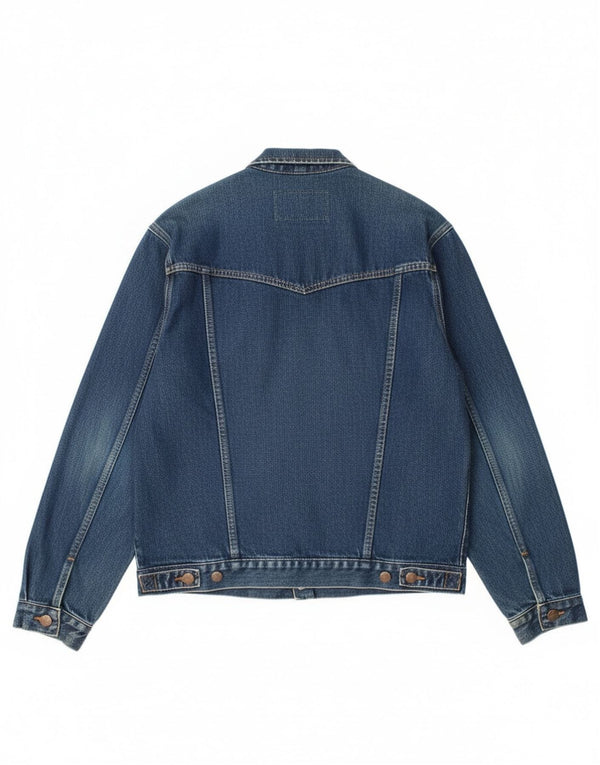 Wrangler muška traper jakna UK 38 srednje plavi pamuk