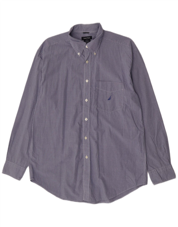 Nautica muška košulja Large Blue Gingham pamuk