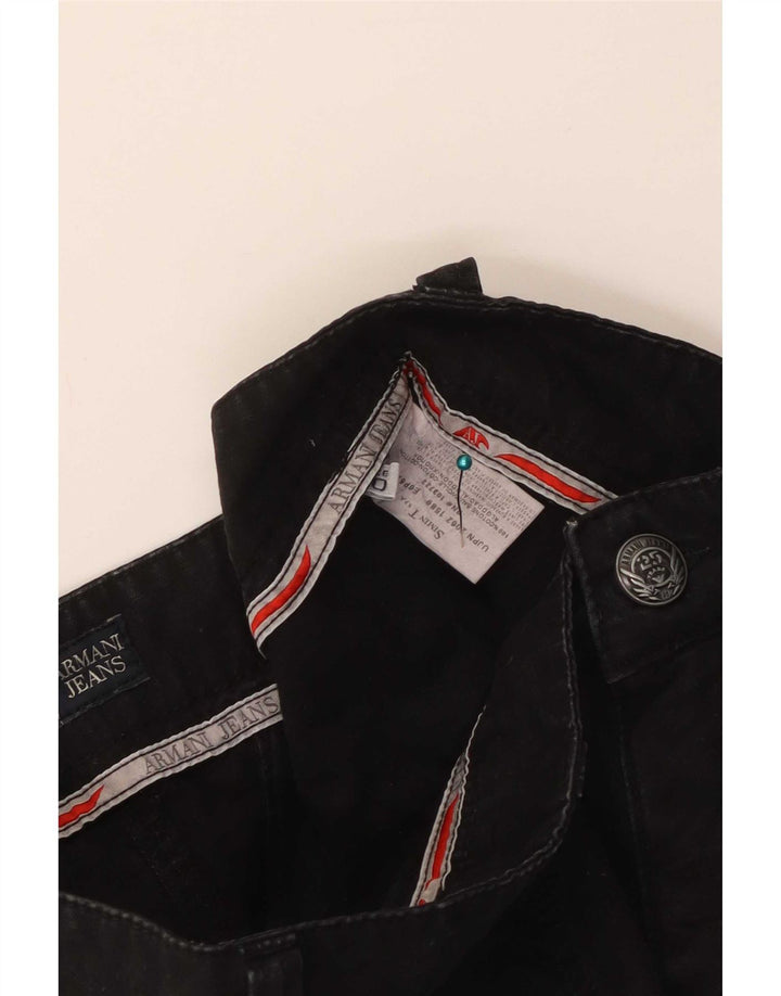 Armani Jeans ženske chino kratke hlače W30 srednje crne