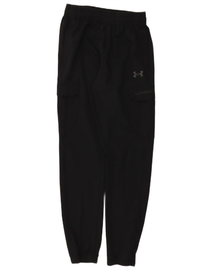 Under Armour Ženske Cargo Trenirke Hlače Joggers UK 12 srednje crne