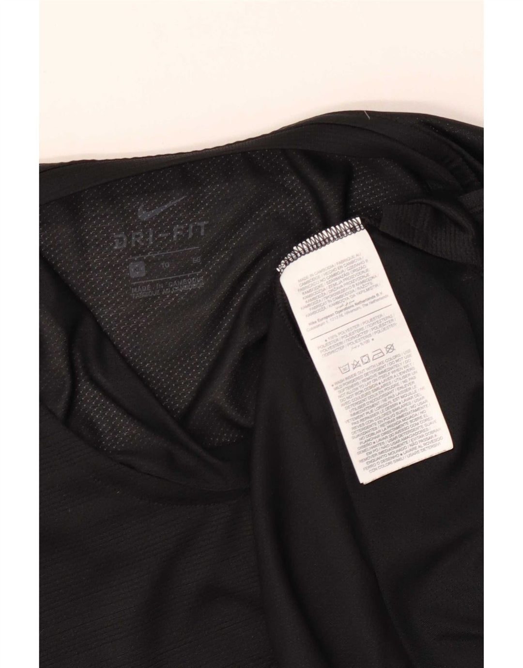 Nike Dri Fit Vest Top XL crne pruge od poliestera