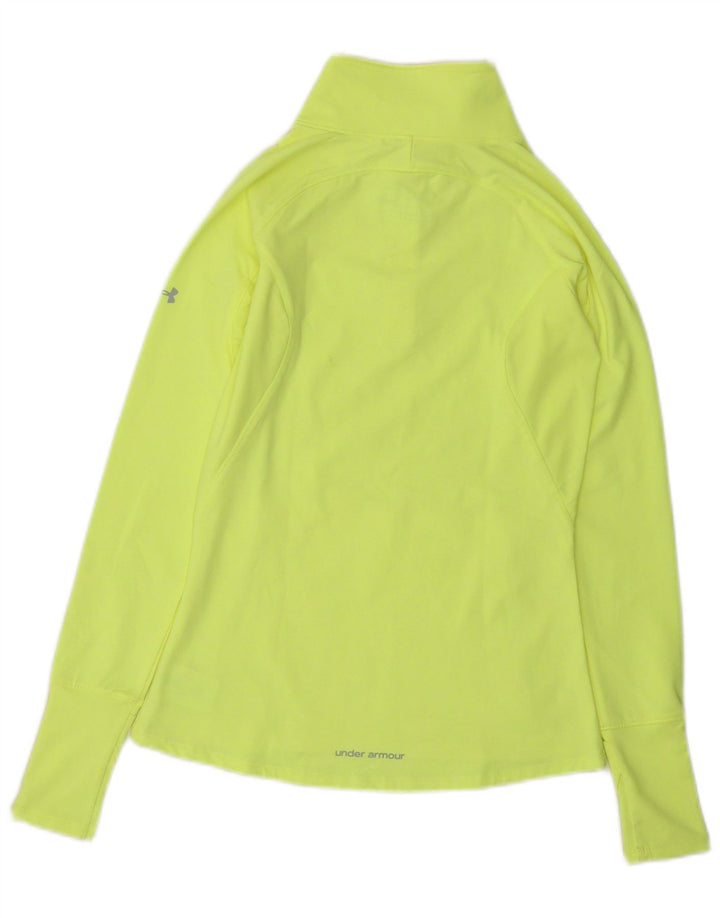 Under Armour Ženska trenirka Cold Gear Top UK 8 Small Yellow