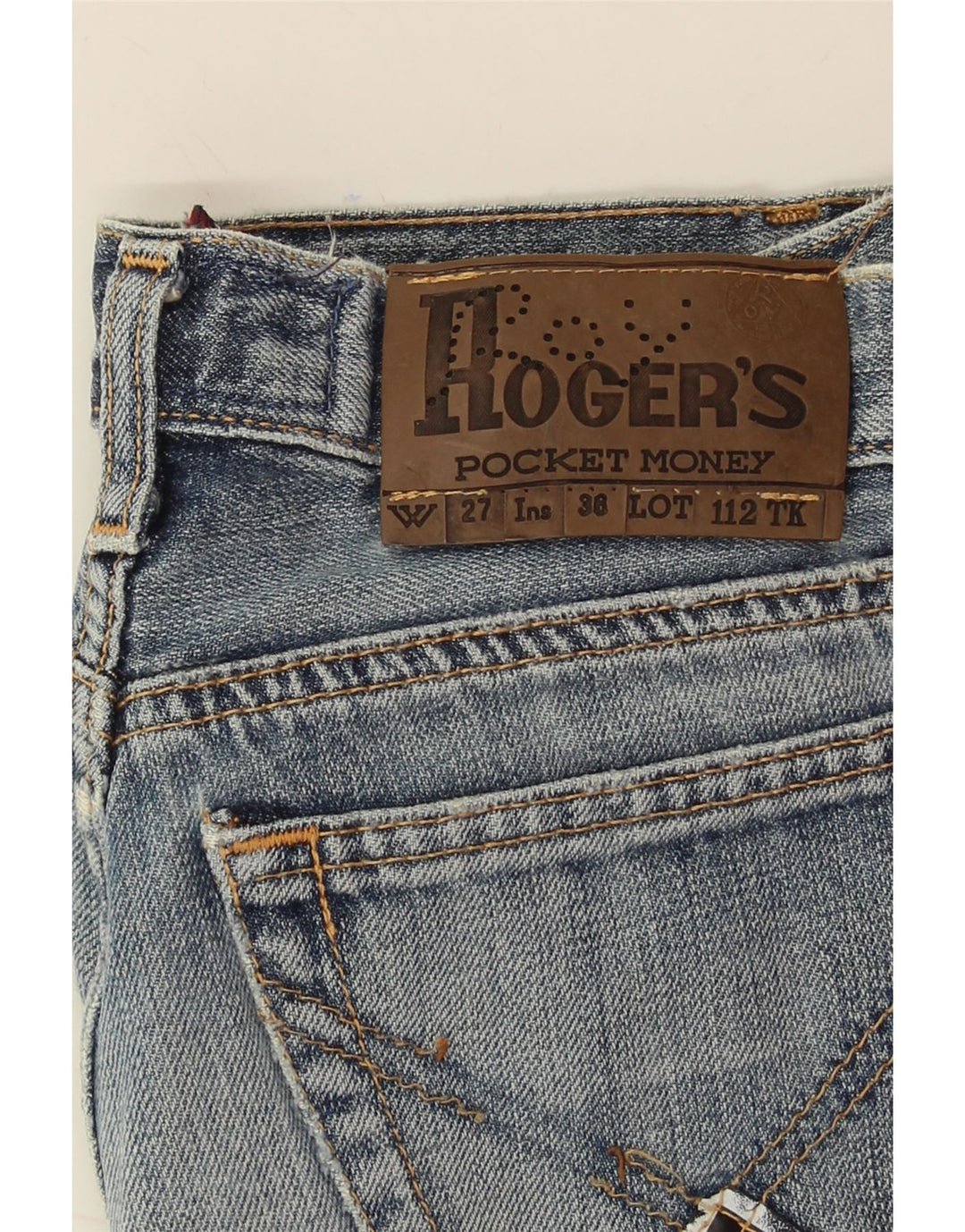 ROY ROGERS Womens Straight Jeans W27 L29 Blue Vintage Roy Rogers and Second-Hand Roy Rogers from Messina Hembry 