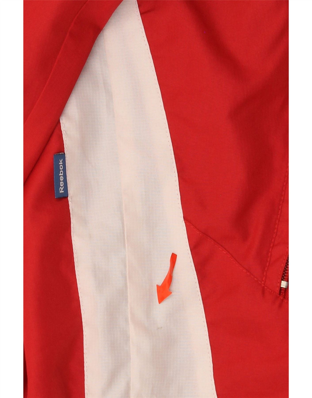 Reebok Muška kišna jakna UK 42 XL Red Colourblock poliester
