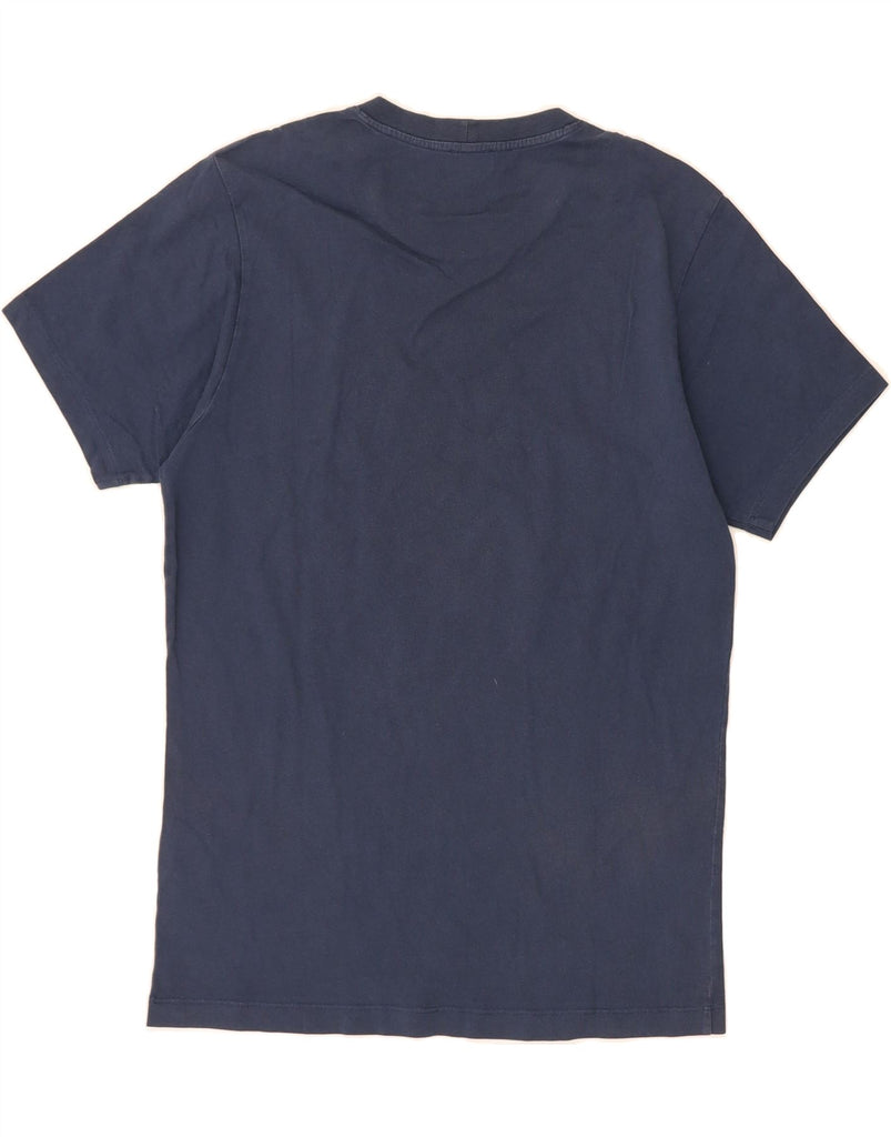 KENZO Mens Graphic T-Shirt Top Small Navy Blue Cotton Vintage Kenzo and Second-Hand Kenzo from Messina Hembry 