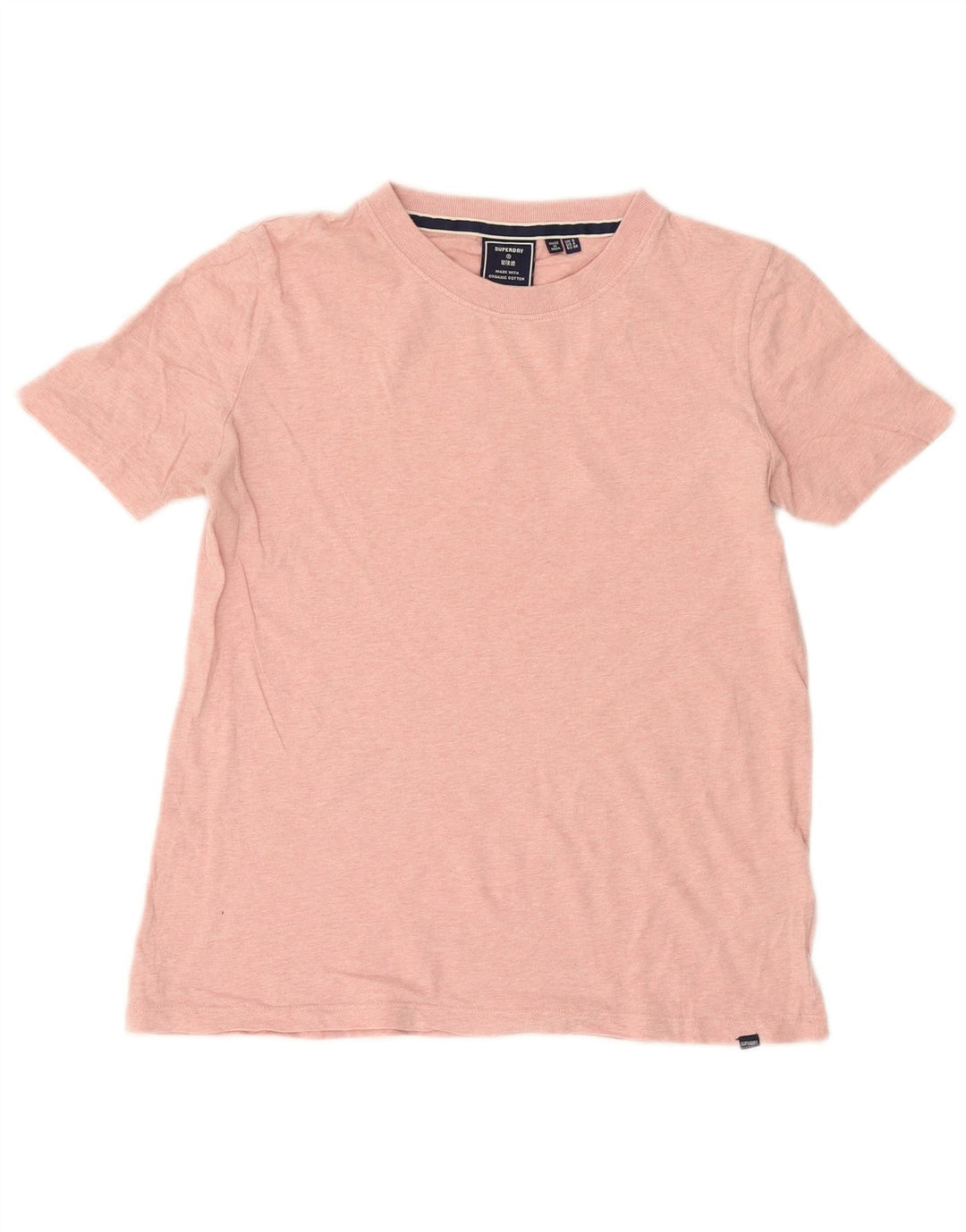 Superdry ženska majica kratkih rukava UK 8 Small Pink Cotton