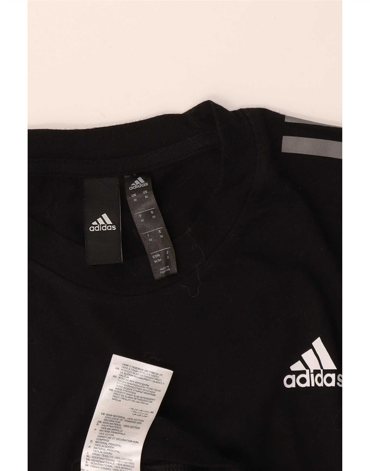 Adidas muška majica kratkih rukava Srednji crni pamuk