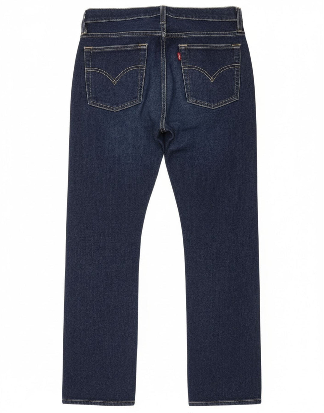 Levi's ženske ravne traperice W29 L28 tamnoplavi pamuk