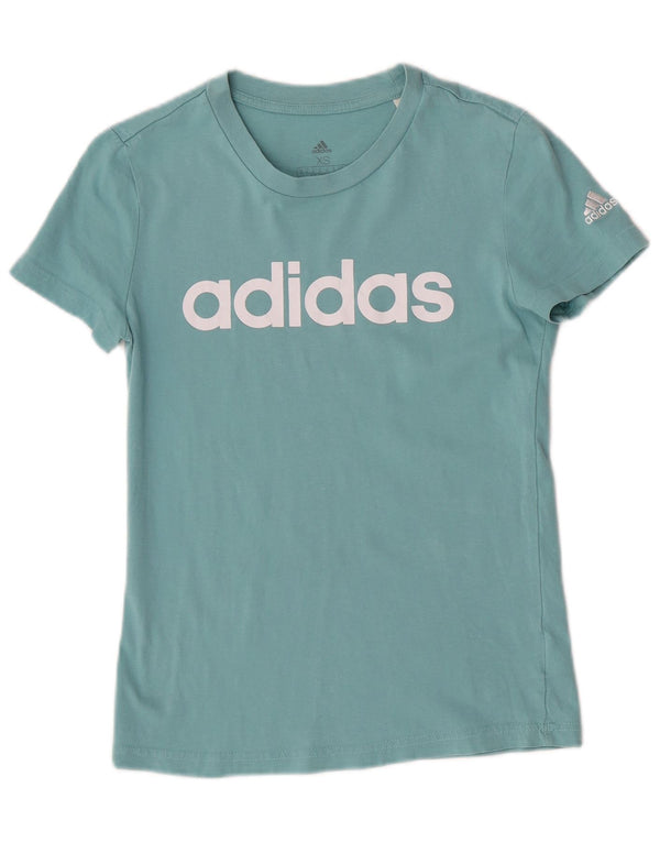 Adidas ženska majica kratkih rukava s grafičkim motivima UK 4/6 XS Tirkizna