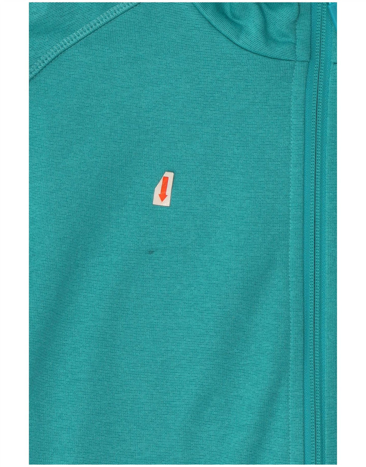 Jack Wolfskin ženska gornja jakna trenirke UK 14/16 velika tirkizna