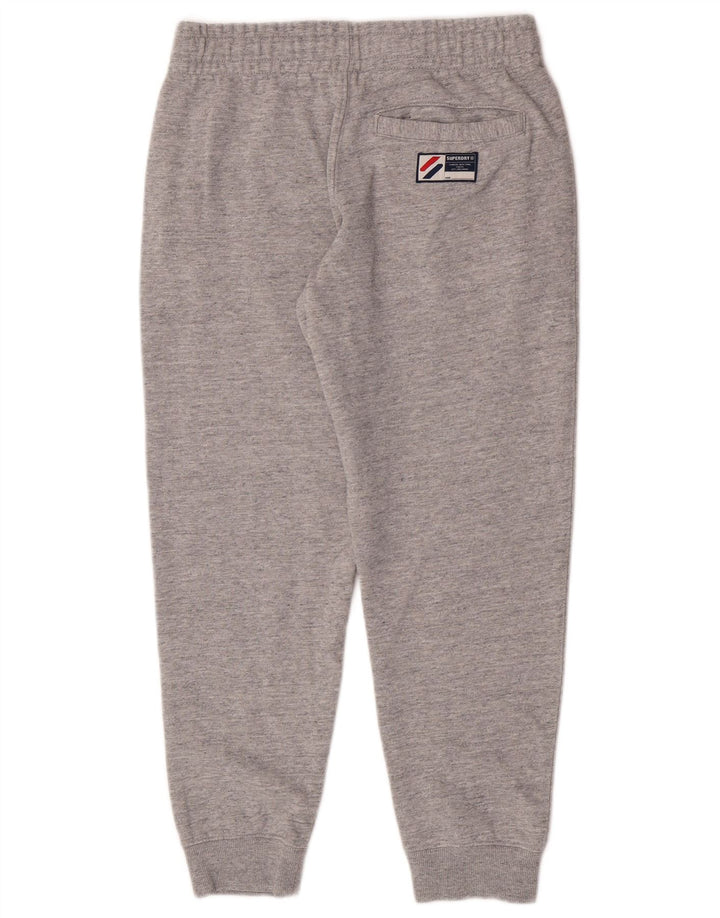 Superdry muške grafičke trenirke Hlače Joggers srednje sive fleke