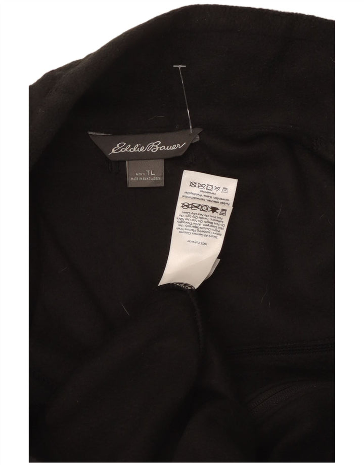 Eddie Bauer muška jakna od flisa UK 40, veliki crni poliester
