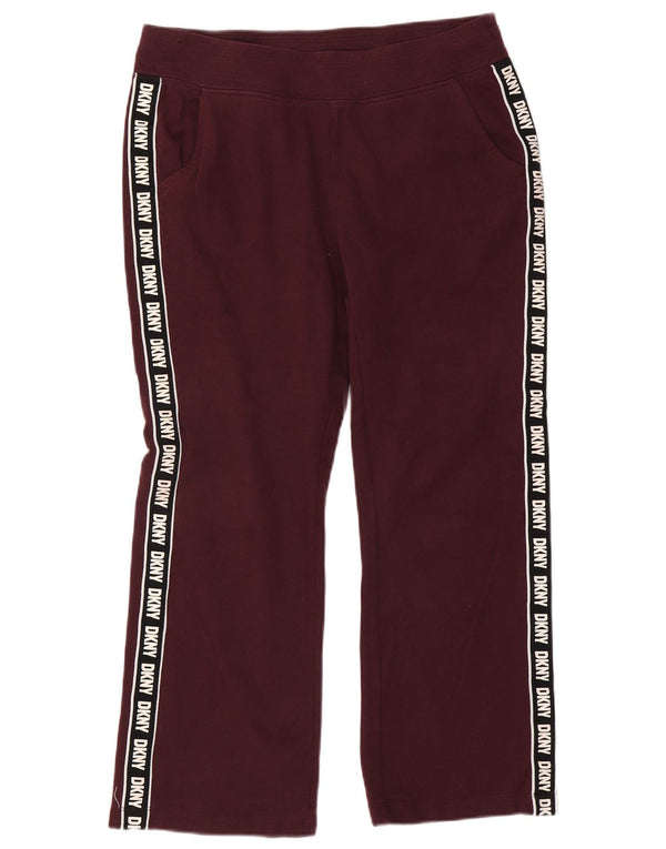 Dkny Ženske Graphic Trenirke Hlače UK 14 srednje tamnocrvene boje