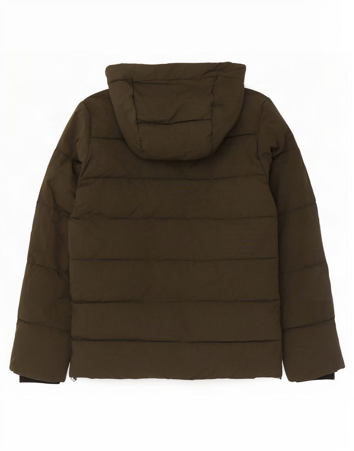 Jack & Jones muška podstavljena jakna s kapuljačom s grafičkim motivima UK 38 srednje zelena