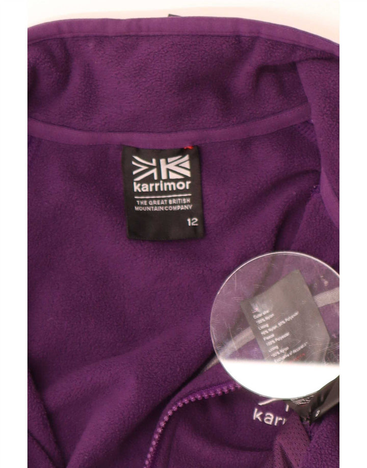 Karrimor ženska jakna od flisa UK 12 srednje ljubičasta najlonska boja
