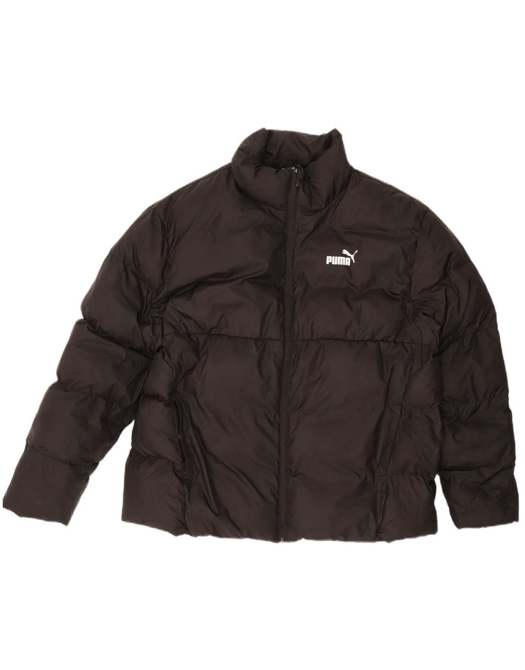 PUMA muška podstavljena jakna UK 42 XL crni poliester