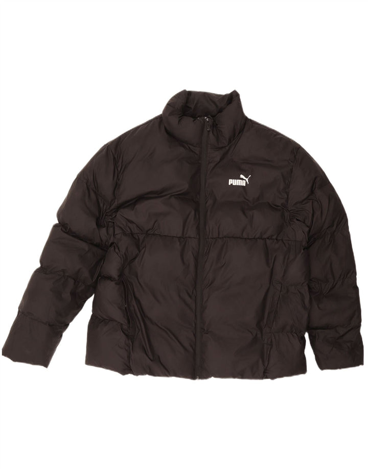 PUMA muška podstavljena jakna UK 42 XL crni poliester