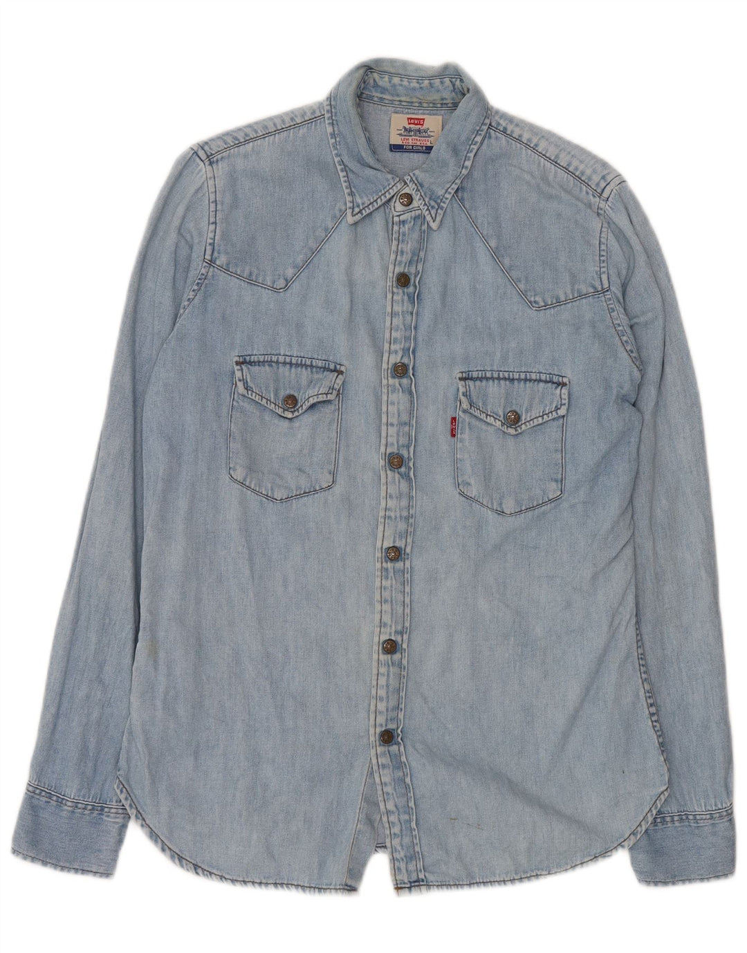 LEVI'S muška traper košulja velika plava pamuk