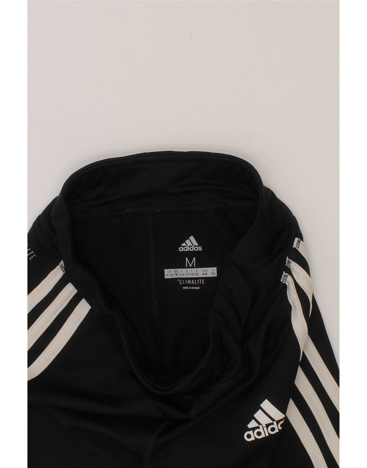ADIDAS Girls Climalite Leggings 11-12 Years  Black Polyester Vintage Adidas and Second-Hand Adidas from Messina Hembry 