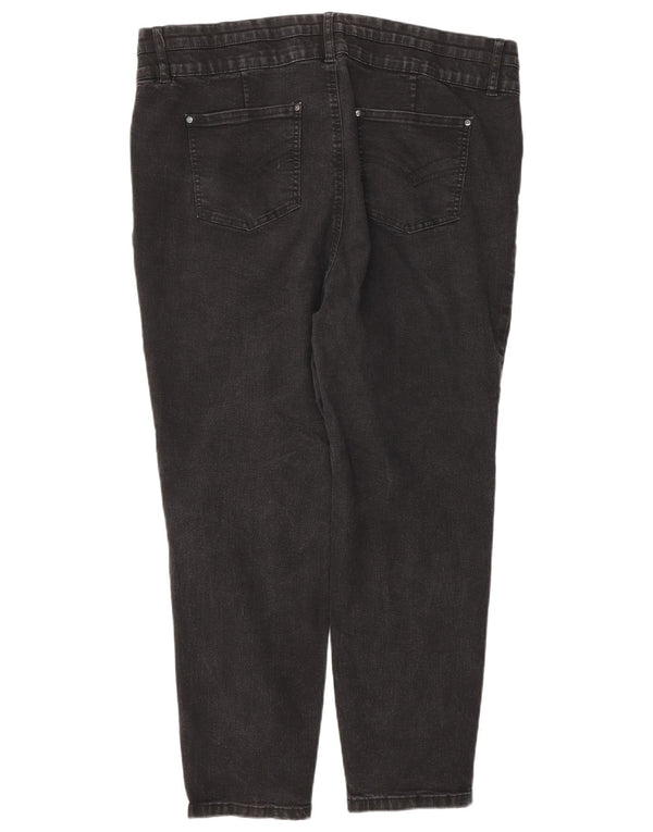 Marks & Spencer ženske autograph uske traperice UK 20 2XL W38 L27 sive