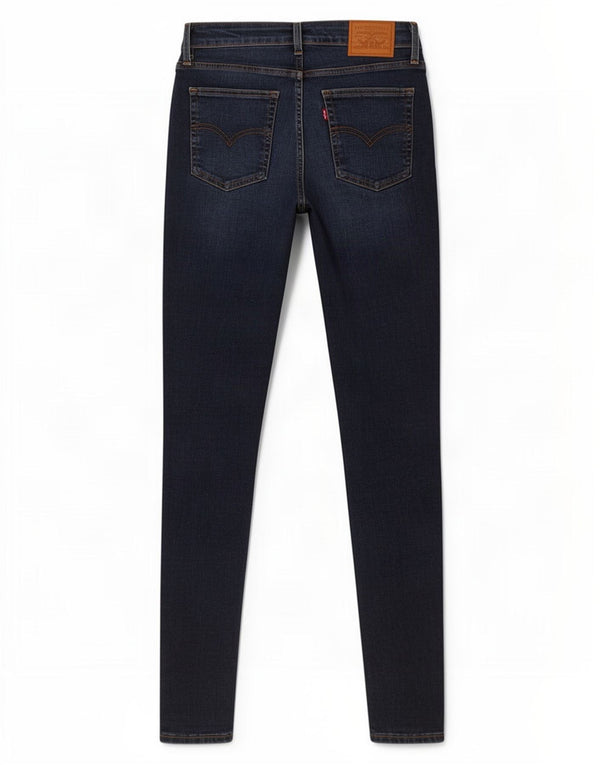 Levi's ženske uske traperice visokog struka 721 W27 L30 tamnoplavi pamuk