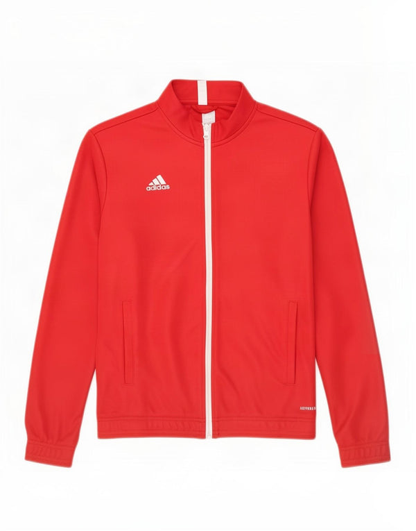 Adidas ženska trenirka Aeroready gornja jakna UK 12/14 srednje crvena poliester