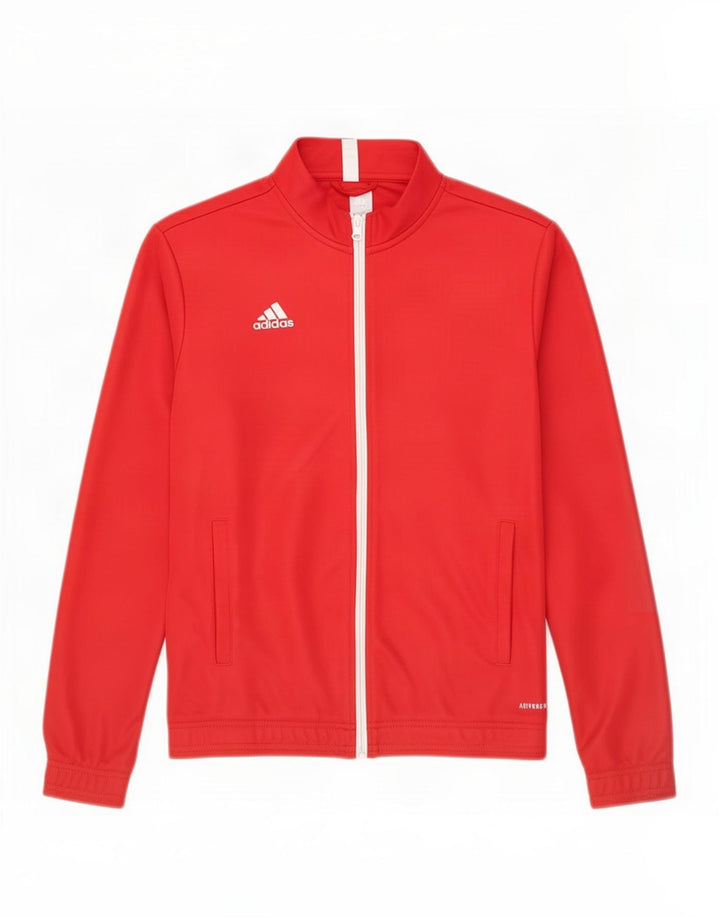 Adidas ženska trenirka Aeroready gornja jakna UK 12/14 srednje crvena poliester
