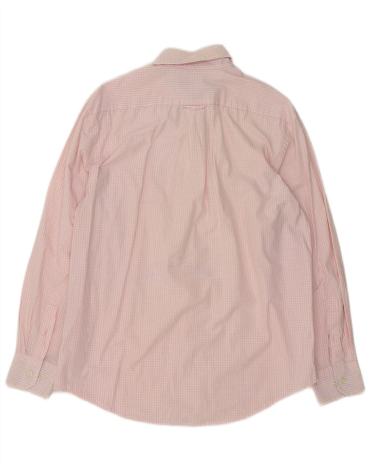 Izod muška košulja srednje ružičaste boje od gingham pamuka