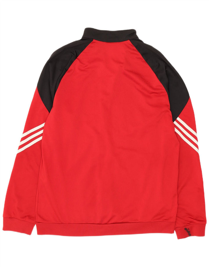 Adidas muška gornja jakna od trenirke, veliki crveni poliester