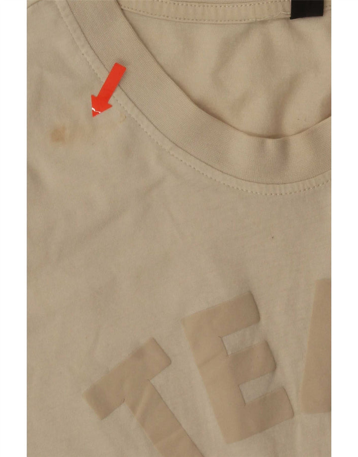 Adidas muška velika bež majica s grafičkim motivima