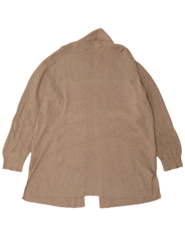 Marks & Spencer ženski otvoreni kardigan pulover UK 18 XL bež