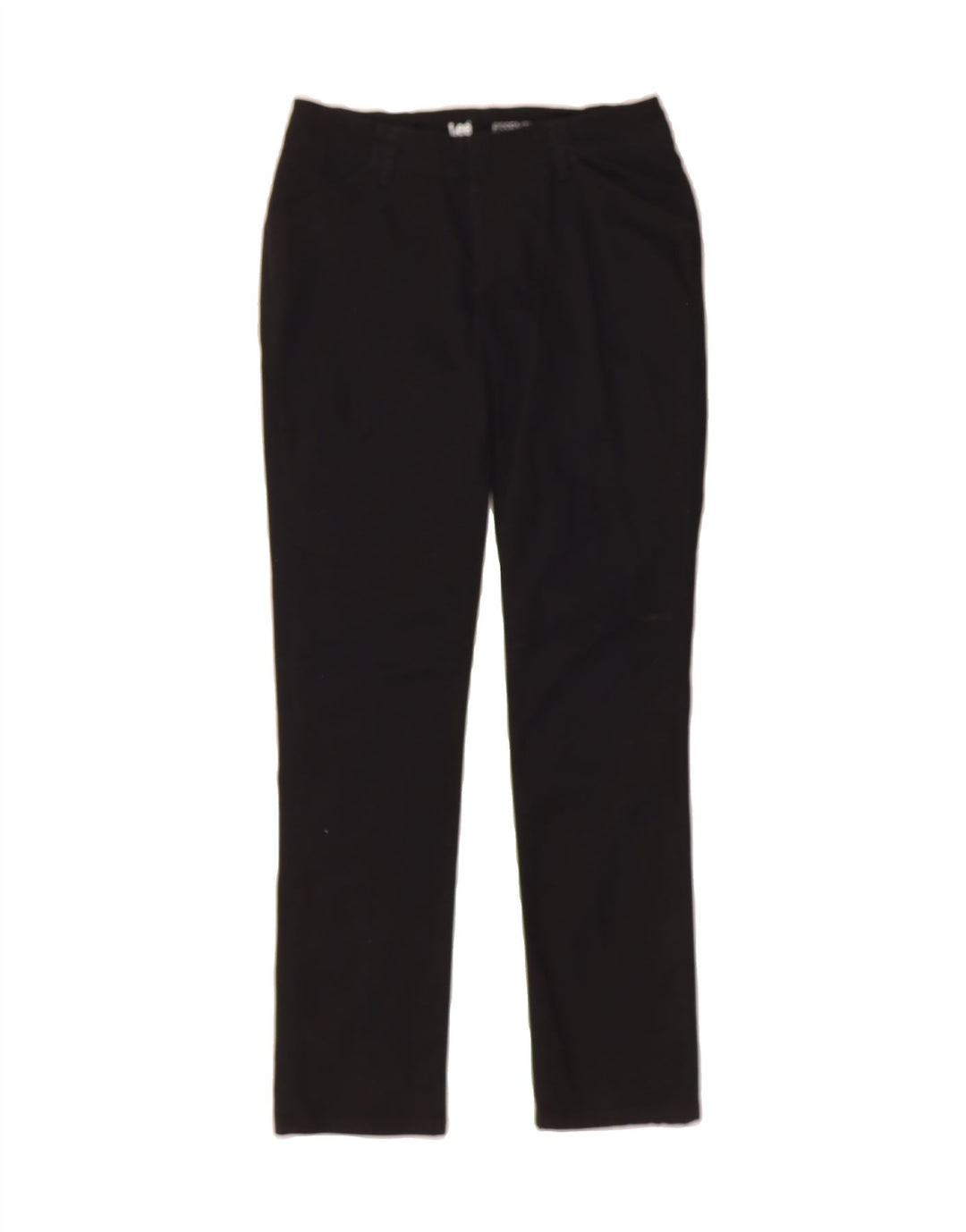 LEE Womens Straight Casual Trousers W30 L31 Black Vintage Lee and Second-Hand Lee from Messina Hembry 