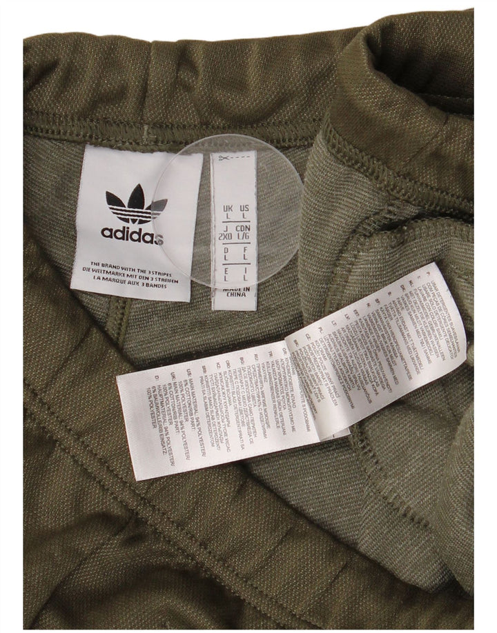 Adidas muške sportske kratke hlače, veliki kaki poliester