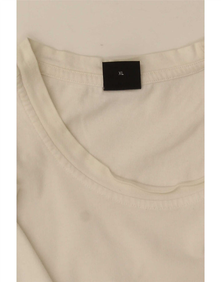 Muška majica kratkih rukava Hugo Boss XL Bijela