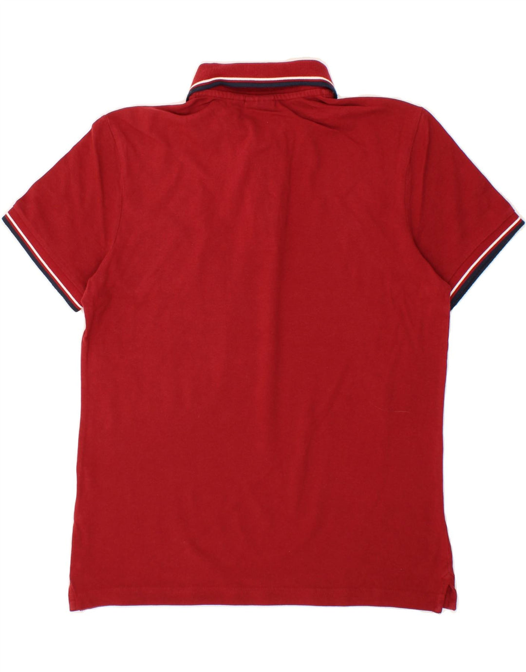 DIADORA Mens Polo Shirt Large Red Cotton Vintage Diadora and Second-Hand Diadora from Messina Hembry 
