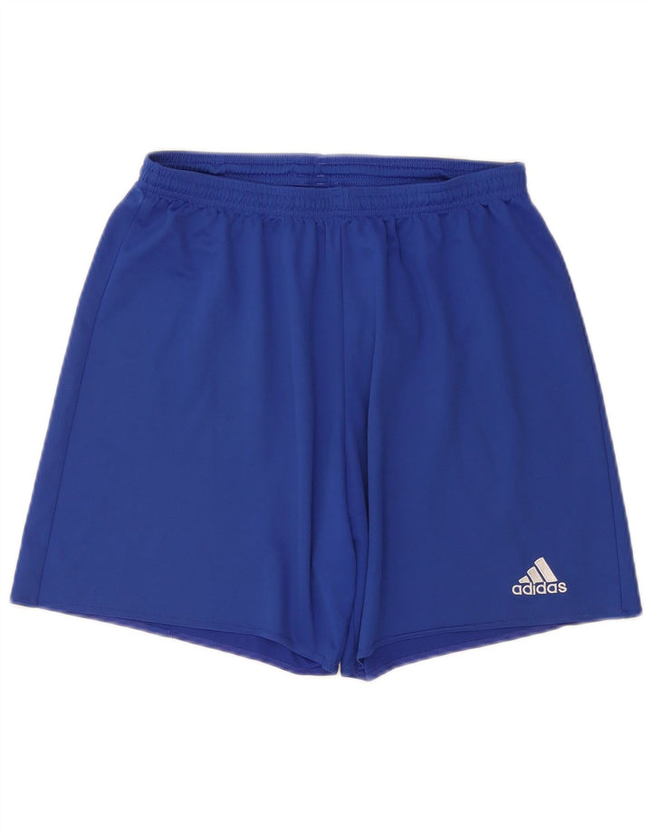 Adidas muške sportske kratke hlače Climalite veliki plavi poliester