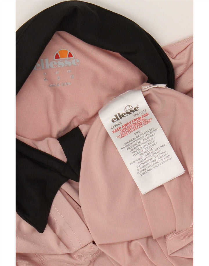 Ellesse ženska polo majica UK 12 srednje ružičasti poliester