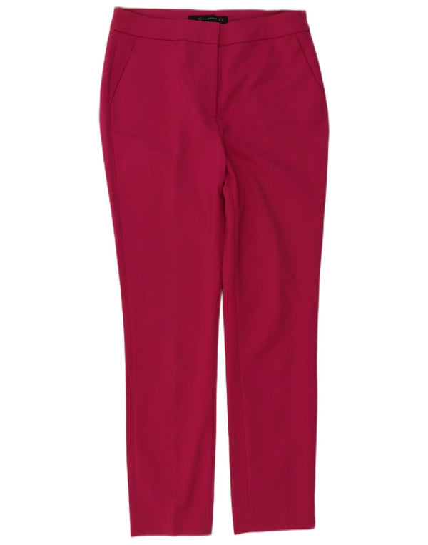 Zara ženske uske chino hlače EU 38 male W28 L28 ružičaste