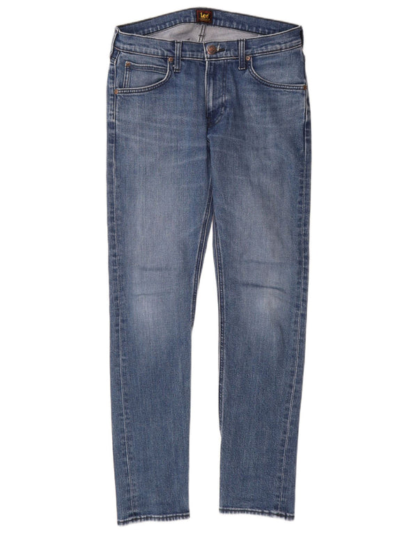 Lee Mens Luke Slim Jeans W30 L32 Plavi pamuk