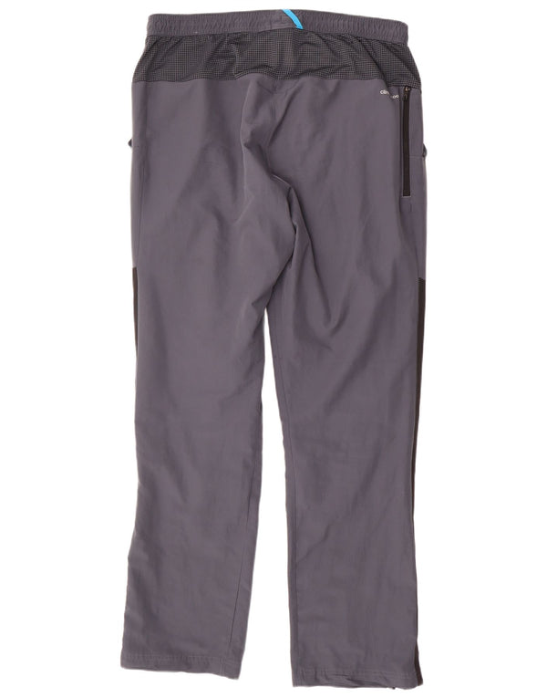 ADIDAS muške Climacool hlače za trenirku XL sivi poliester u boji