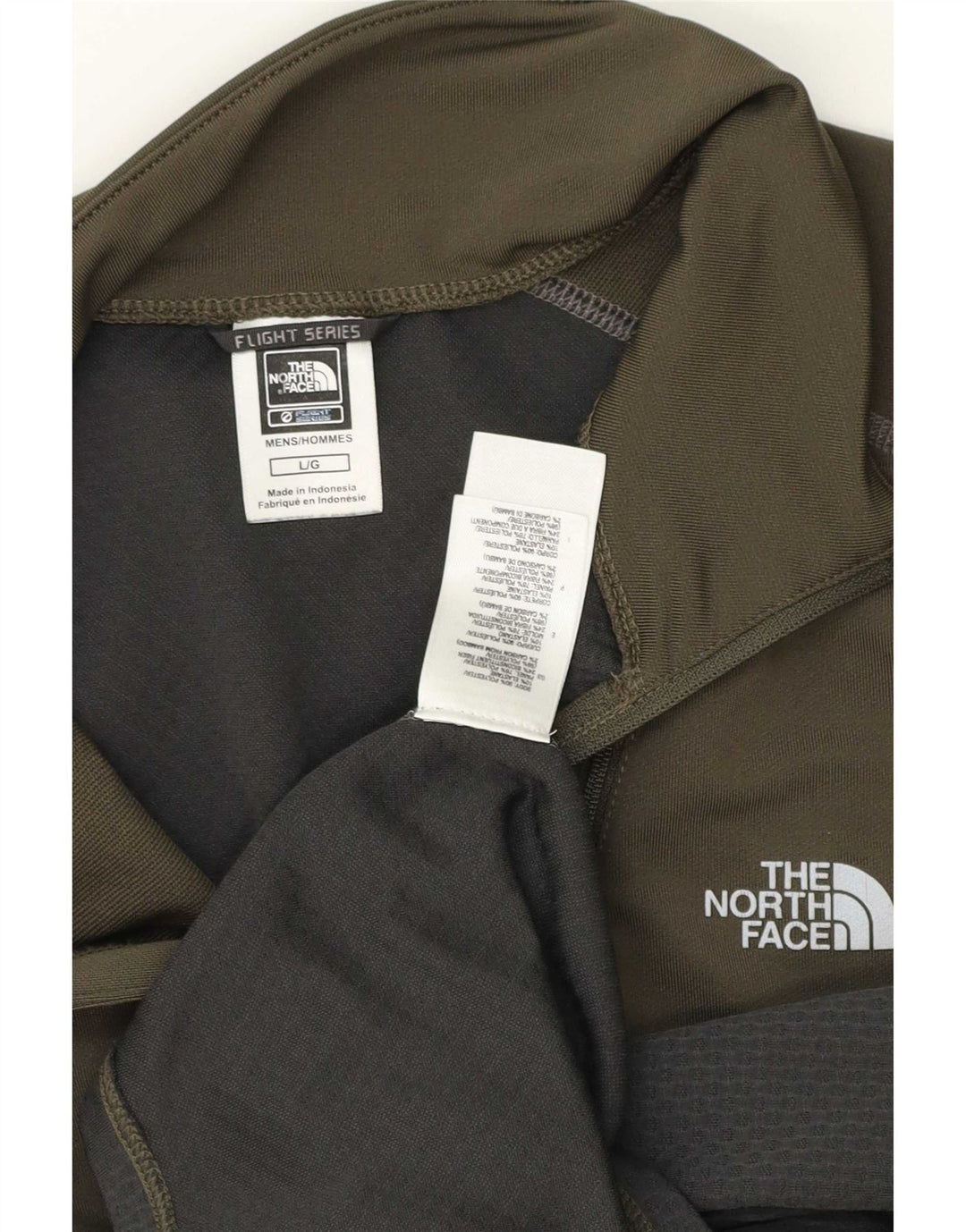 The North Face muški pulover s izrezom s patentnim zatvaračem Gornji dio trenirke veliki kaki u boji