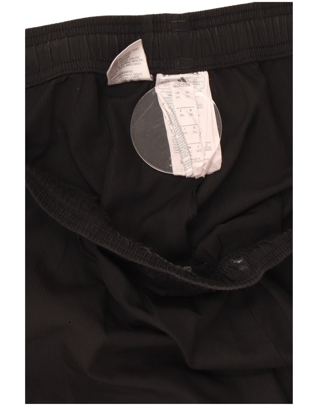 Adidas muške hlače za trenirku Climalite 2XL crni poliester