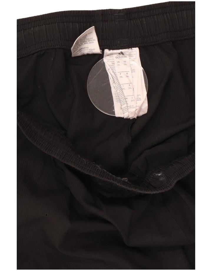 Adidas muške hlače za trenirku Climalite 2XL crni poliester