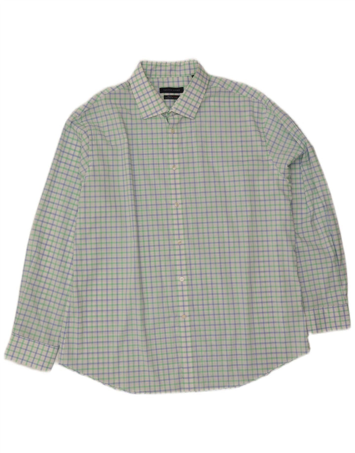 Tommy Hilfiger muška atletska majica veličine 18 2XL višebojna gingham
