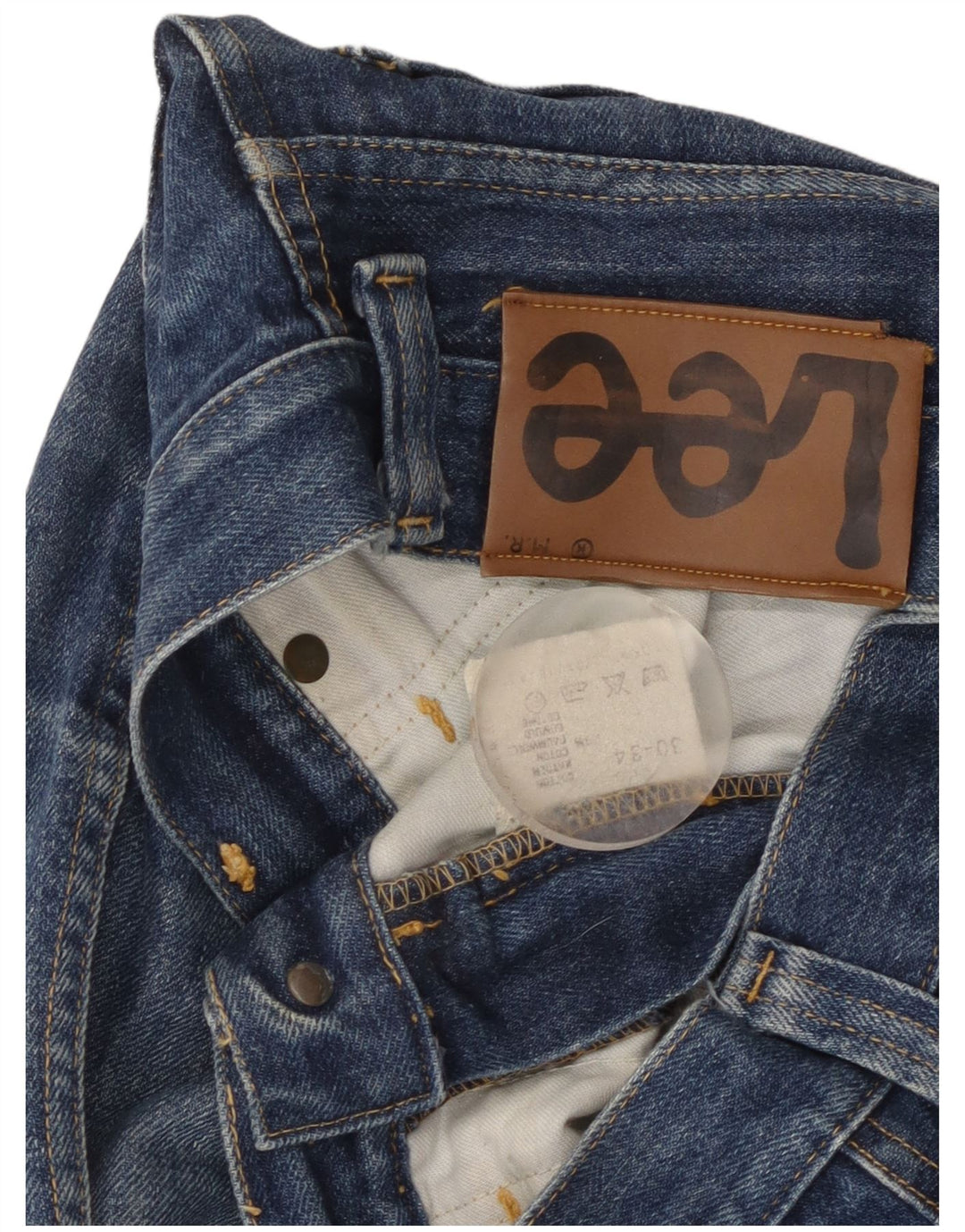 Lee ženske uske traperice W30 L31 plavi pamuk