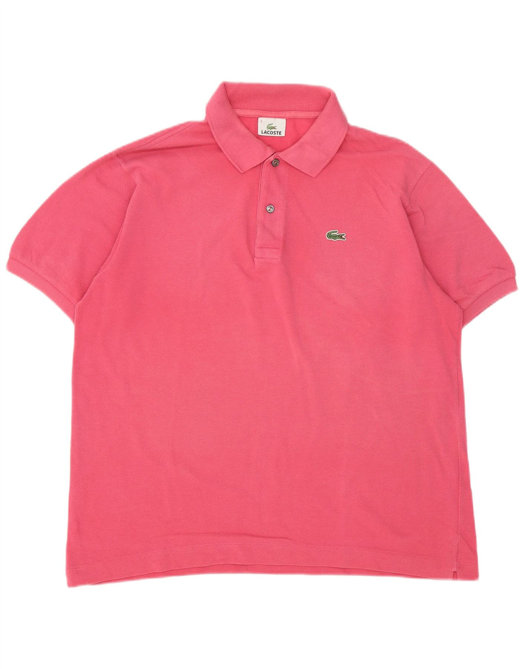 Lacoste muška polo majica veličine 5, veliki ružičasti pamuk