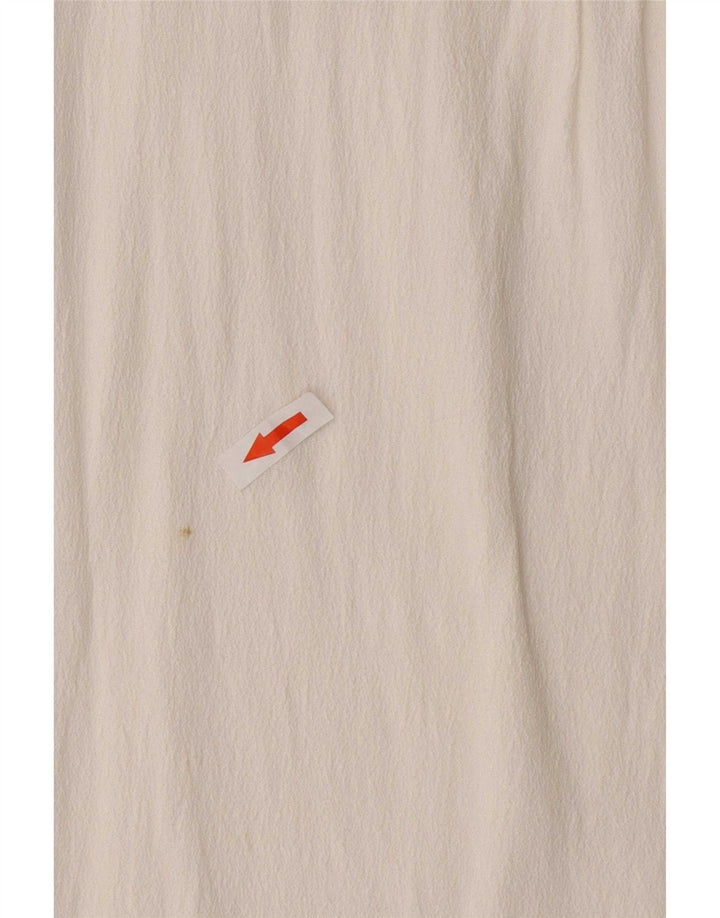 Zara ženski gornji dio bluze UK 16 Large White Viscose