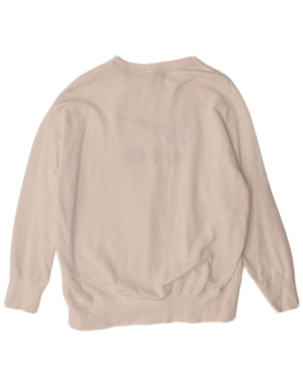 NIKE Muška majica s kratkim rukavima slobodnog kroja XS, bijeli pamuk