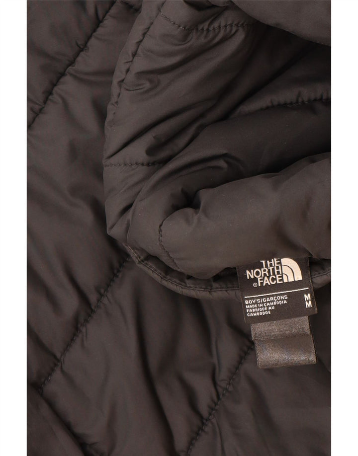 The North Face Boys Reverzibilna podstavljena jakna s kapuljačom 9-10 godina srednje crna