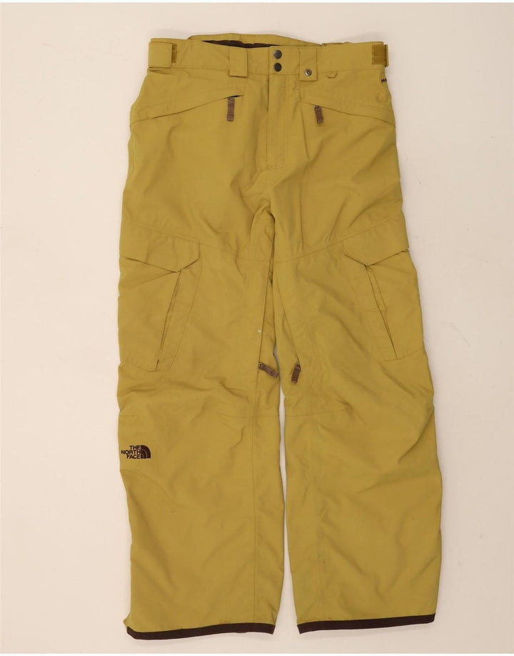 The North Face muške kargo skijaške hlače od velikog žutog najlona